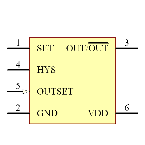 MCP9510HT-E/CH Symbol - Microchip