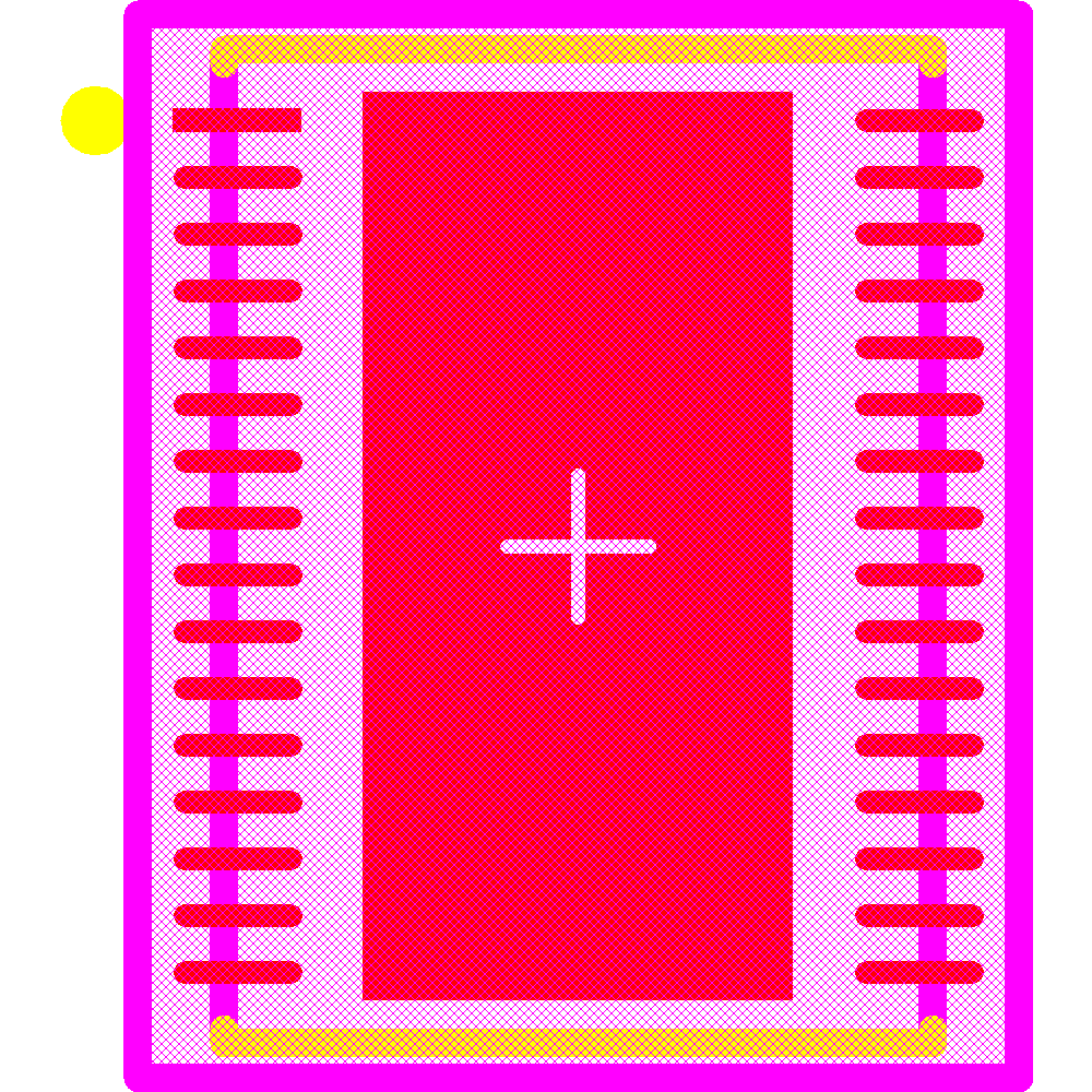 LTC4381IDKE-2#PBF Footprint - Analog Devices