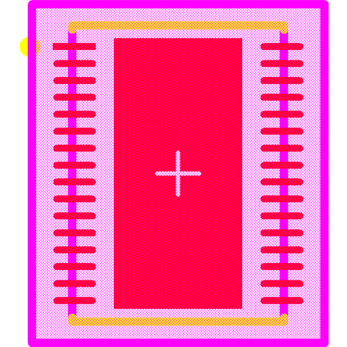 LTC4381IDKE-2#PBF Footprint - Analog Devices