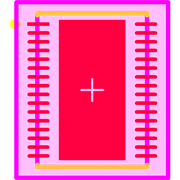 LTC4381IDKE-2#PBF Footprint - Analog Devices