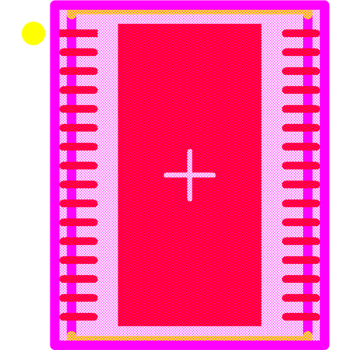 LTC4381IDKE-2#PBF Footprint - Analog Devices