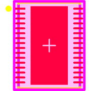 LTC4381IDKE-2#PBF Footprint - Analog Devices