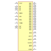 LTC4381IDKE-2#PBF Symbol - Analog Devices