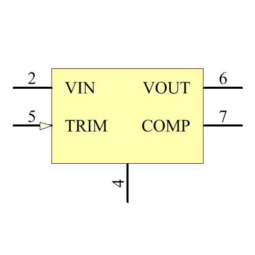 ADR431ARZ Symbol - Analog Devices