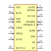 LTC3783IFE#PBF Symbol - Analog Devices
