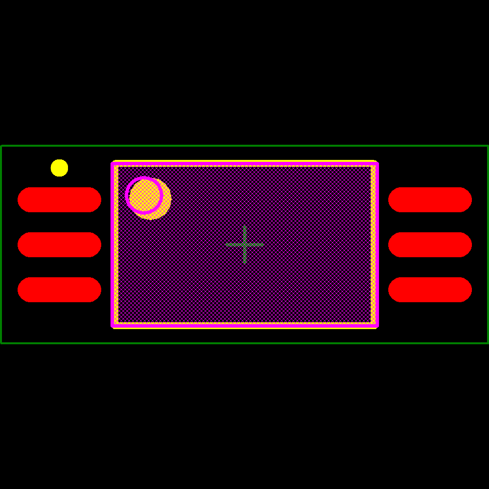 SI8261ACD-C-IS Footprint - Silicon Lab