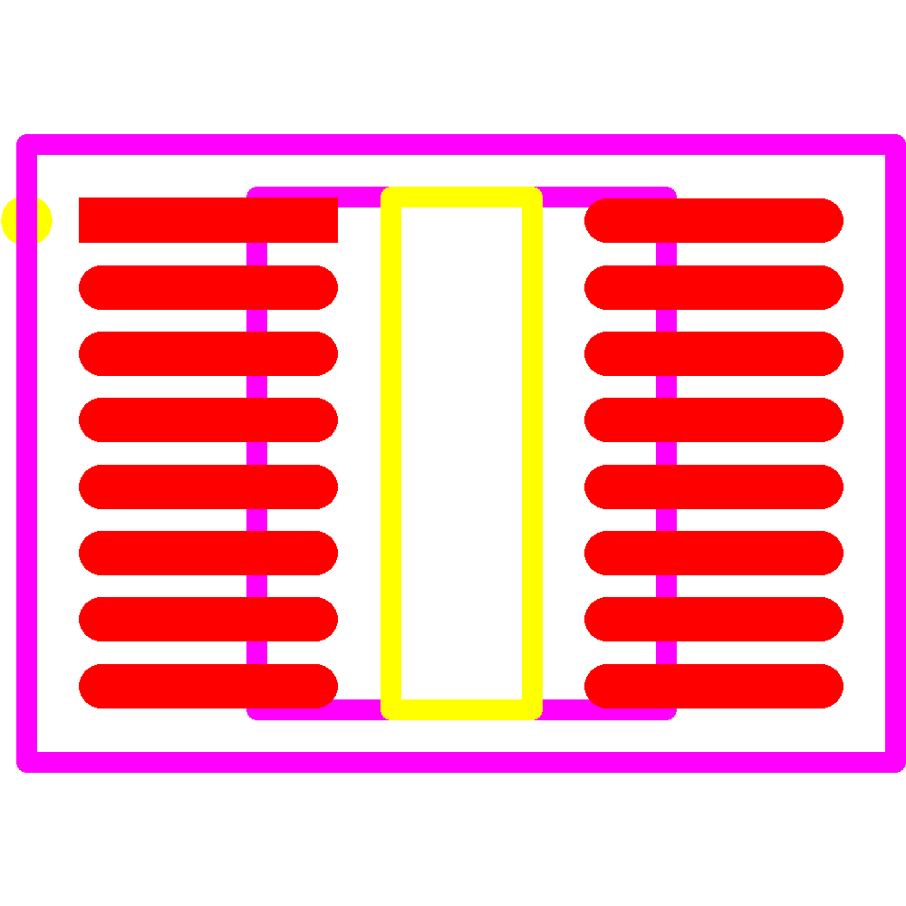 ADUM1441ARQZ-RL7 Footprint - Analog Devices