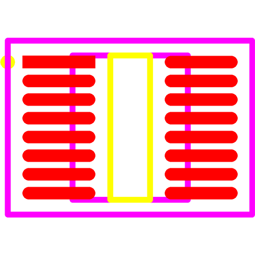 ADUM1441ARQZ-RL7 Footprint - Analog Devices