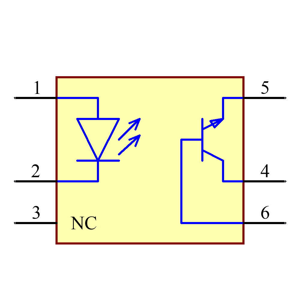 4N25 Symbol - Lite-On