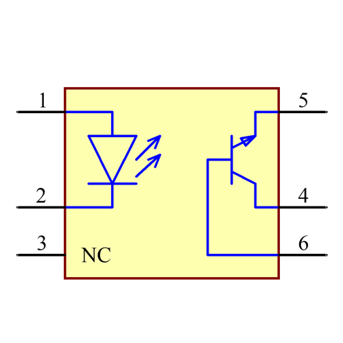 4N25 Symbol - Lite-On