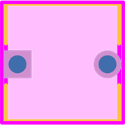 B3F-6052 Footprint - Omron