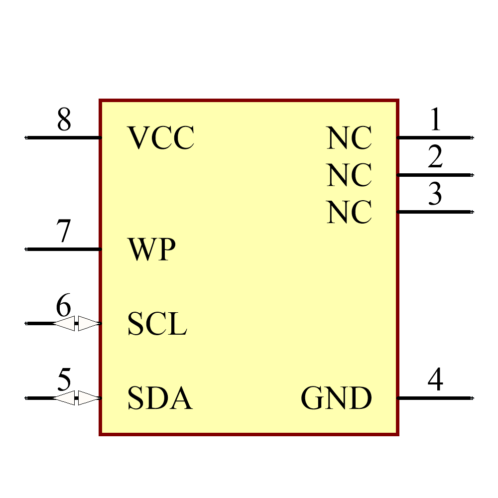 AT24C16C-SSHM-B Symbol - Microchip
