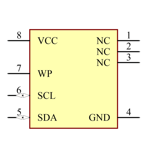AT24C16C-SSHM-B Symbol - Microchip