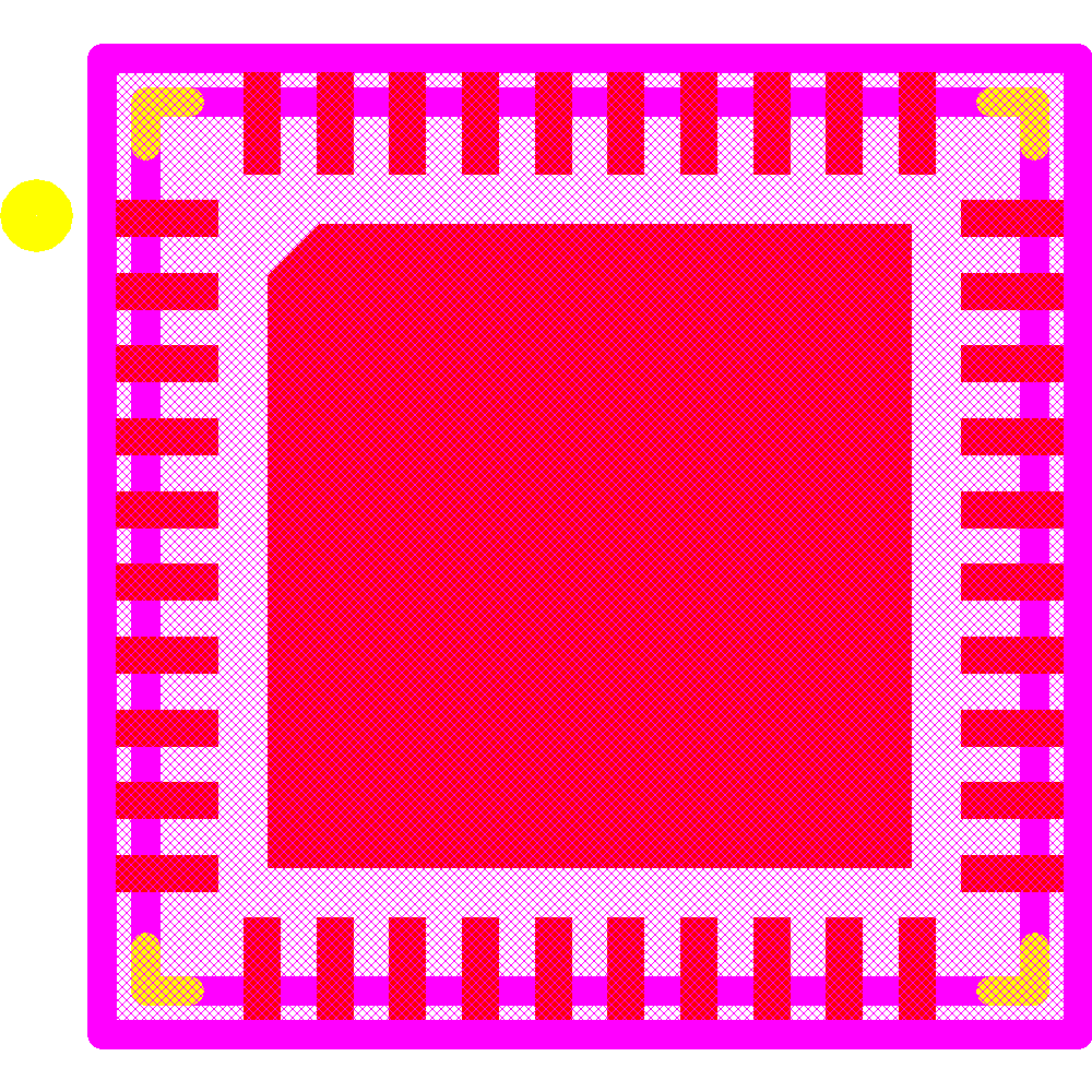 LT3966JUJ#PBF Footprint - Analog Devices