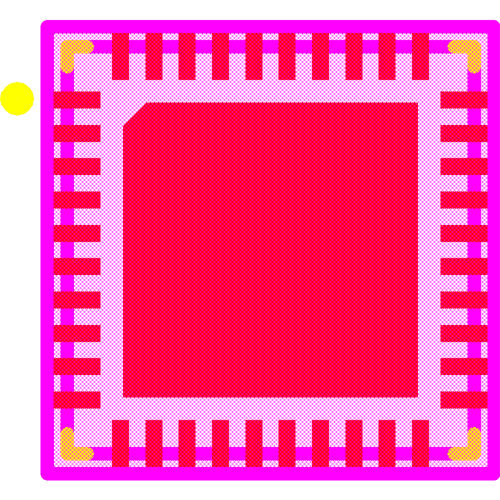 LT3966JUJ#PBF Footprint - Analog Devices