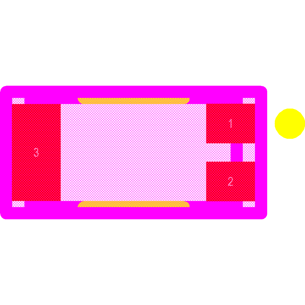W3011A Footprint - Pulse Electronics