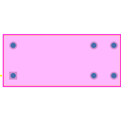 G2RL-1A4-E-CF-DC12 Footprint - Omron