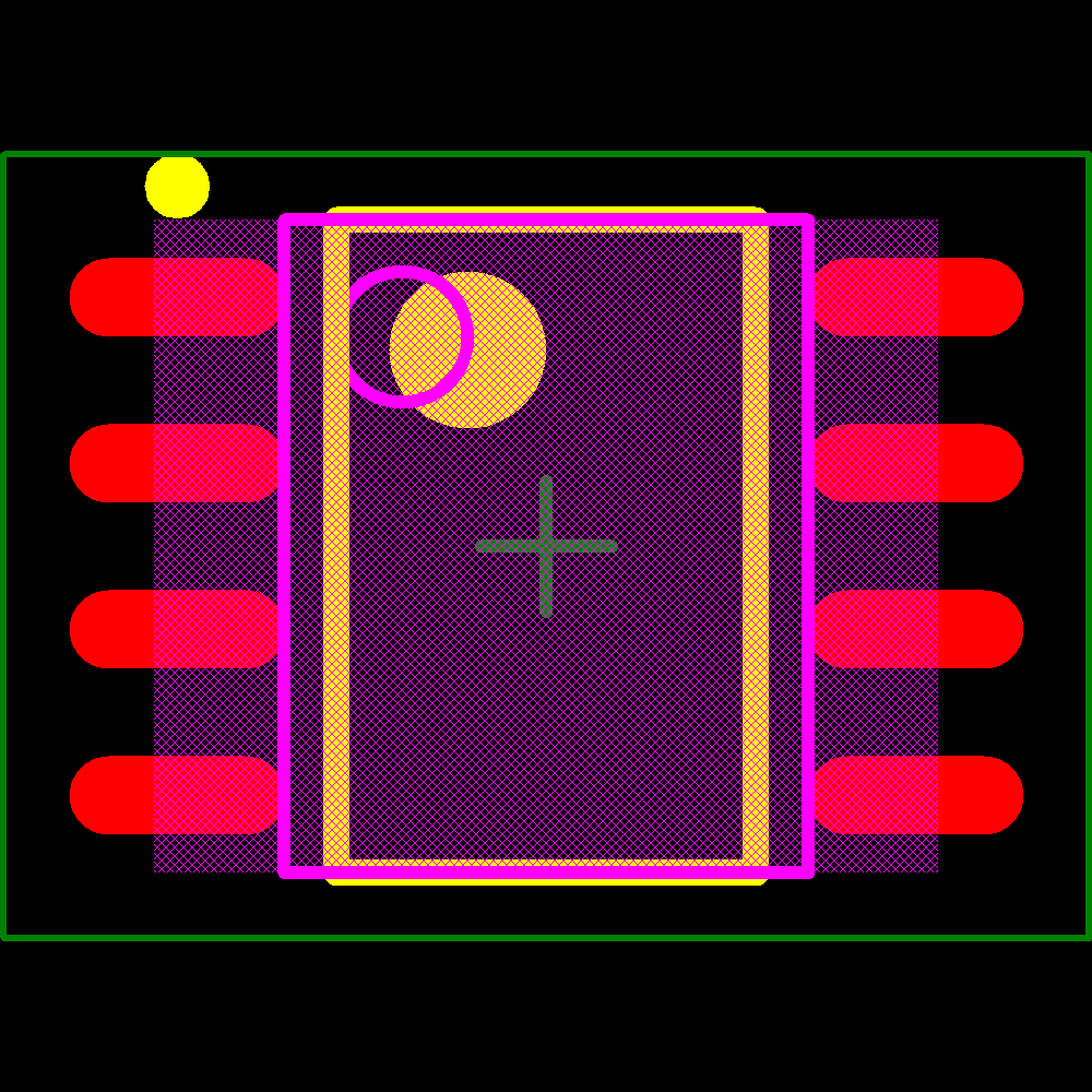 M24C02-WMN6P Footprint - STMicroelectronics