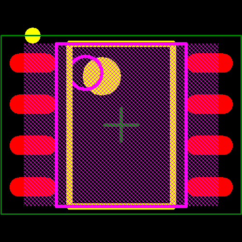 M24C02-WMN6P Footprint - STMicroelectronics