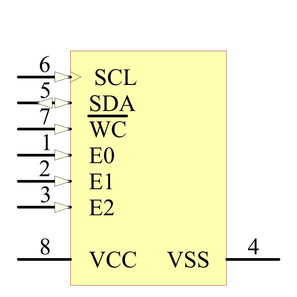 M24C02-WMN6P Symbol - STMicroelectronics