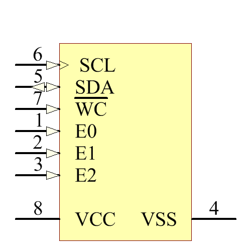 M24C02-WMN6P Symbol - STMicroelectronics
