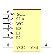 M24C02-WMN6P Symbol - STMicroelectronics