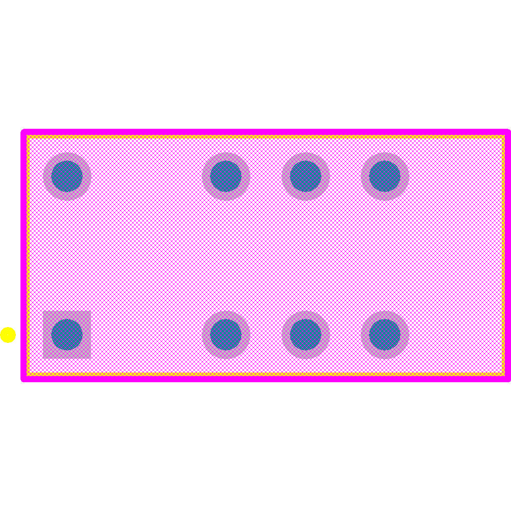 TXS2-12V Footprint - Panasonic