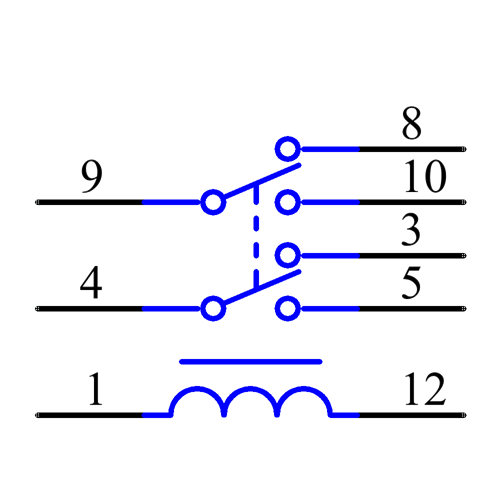 TXS2-12V Symbol - Panasonic