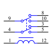 TXS2-12V Symbol - Panasonic