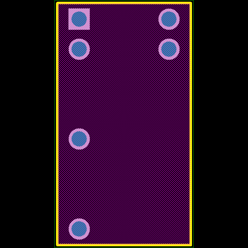 DSP1A-L2-DC24V Footprint - Panasonic