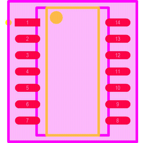 4814P-2-103LF Footprint - Bourns