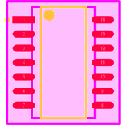 4814P-2-103LF Footprint - Bourns