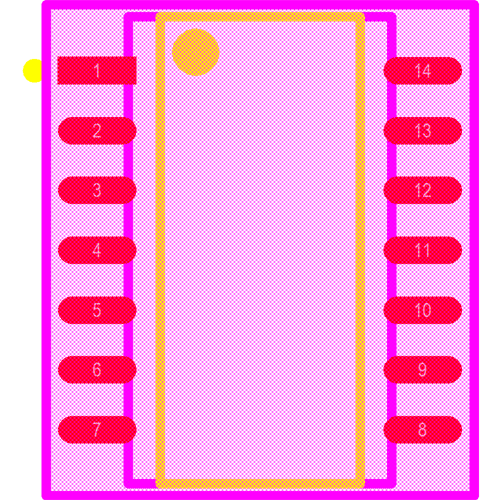 4814P-2-103LF Footprint - Bourns