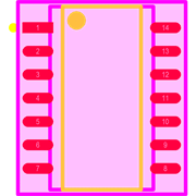 4814P-2-103LF Footprint - Bourns