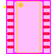 4814P-2-103LF Footprint - Bourns