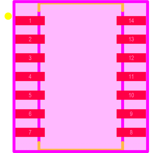 4814P-2-103LF Footprint - Bourns