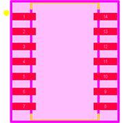 4814P-2-103LF Footprint - Bourns