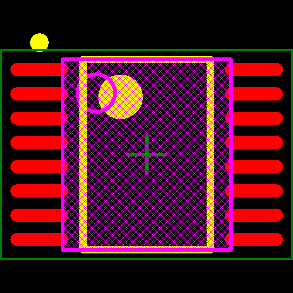 ADG1636BRUZ Footprint - Analog Devices