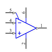 LT6233CS6#PBF Symbol - Analog Devices / Linear Technology