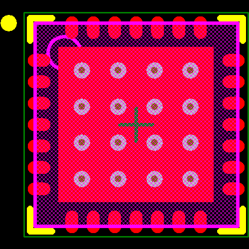 DSPIC33FJ32MC202T-E/MM Footprint - Microchip