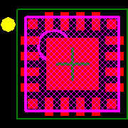 SI4704-D60-GM Footprint - Silicon Lab
