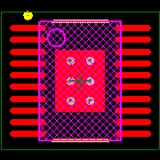 TLC59711PWP Footprint - Texas Instruments