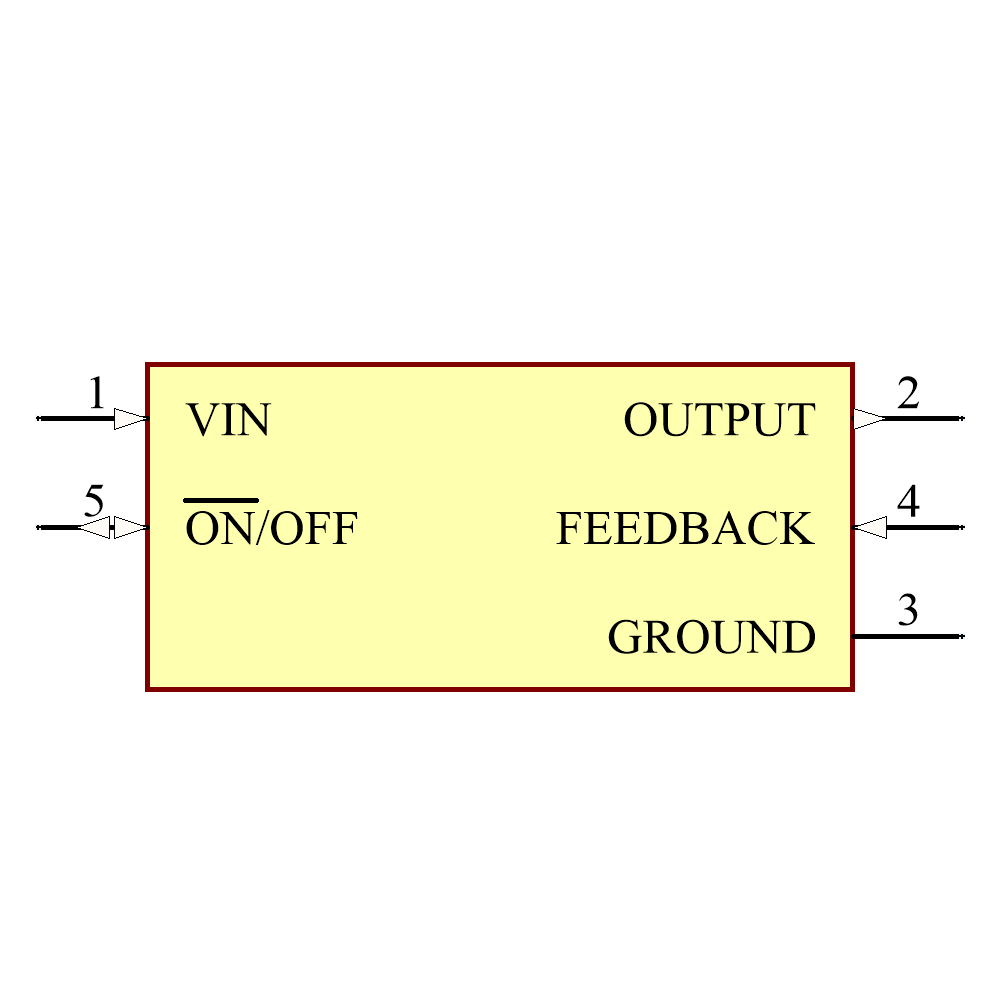 LM2576T-5.0/LF03 Symbol - Texas Instruments