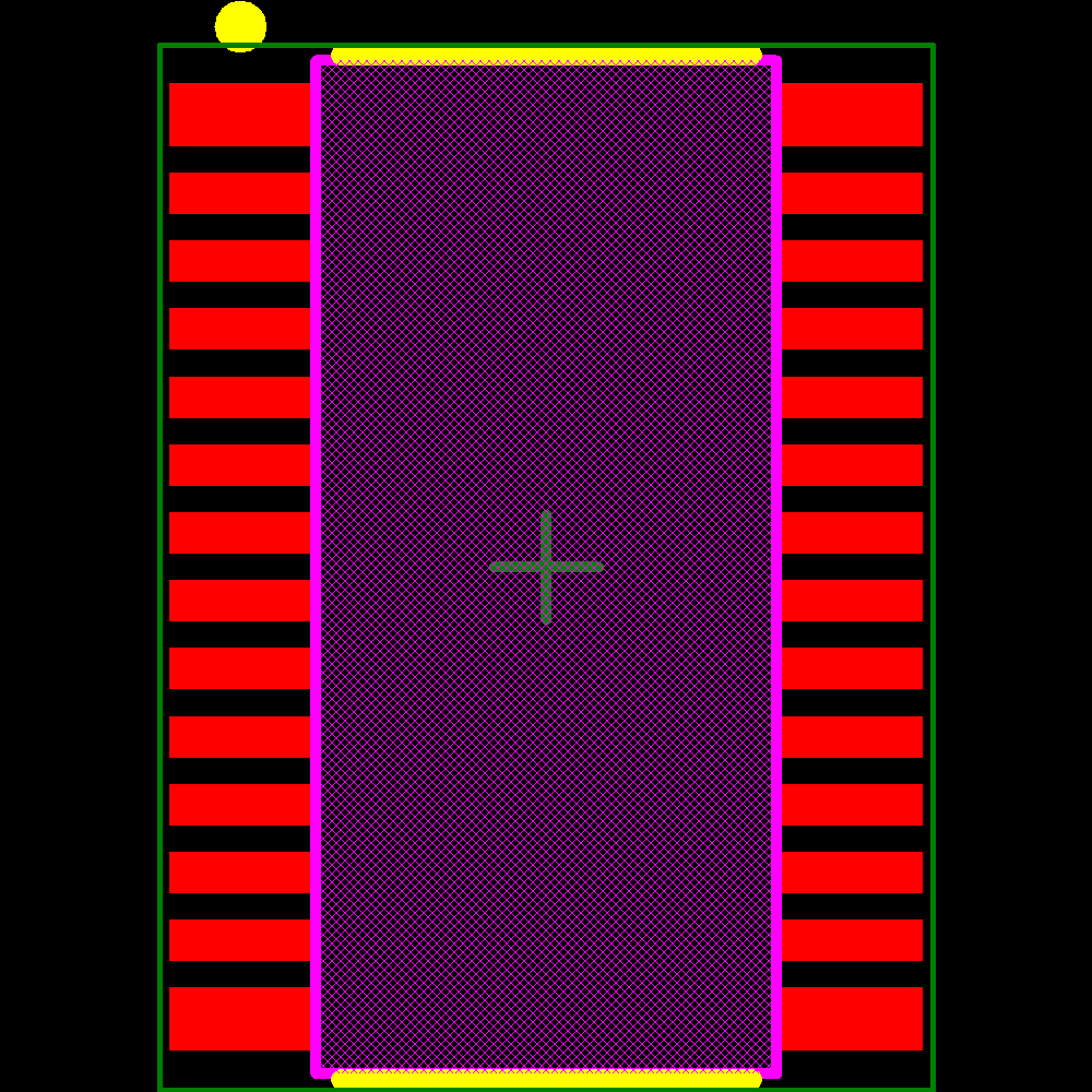 PCA9685PW,118 Footprint - NXP Semiconductors