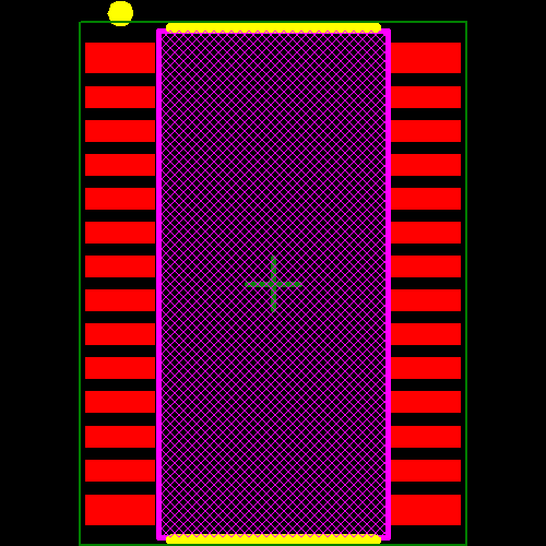PCA9685PW,118 Footprint - NXP Semiconductors