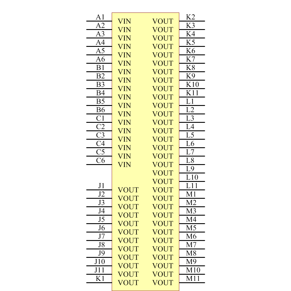 LTM4612IV#PBF Symbol - Analog Devices