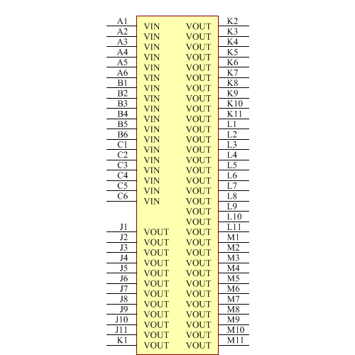 LTM4612IV#PBF Symbol - Analog Devices