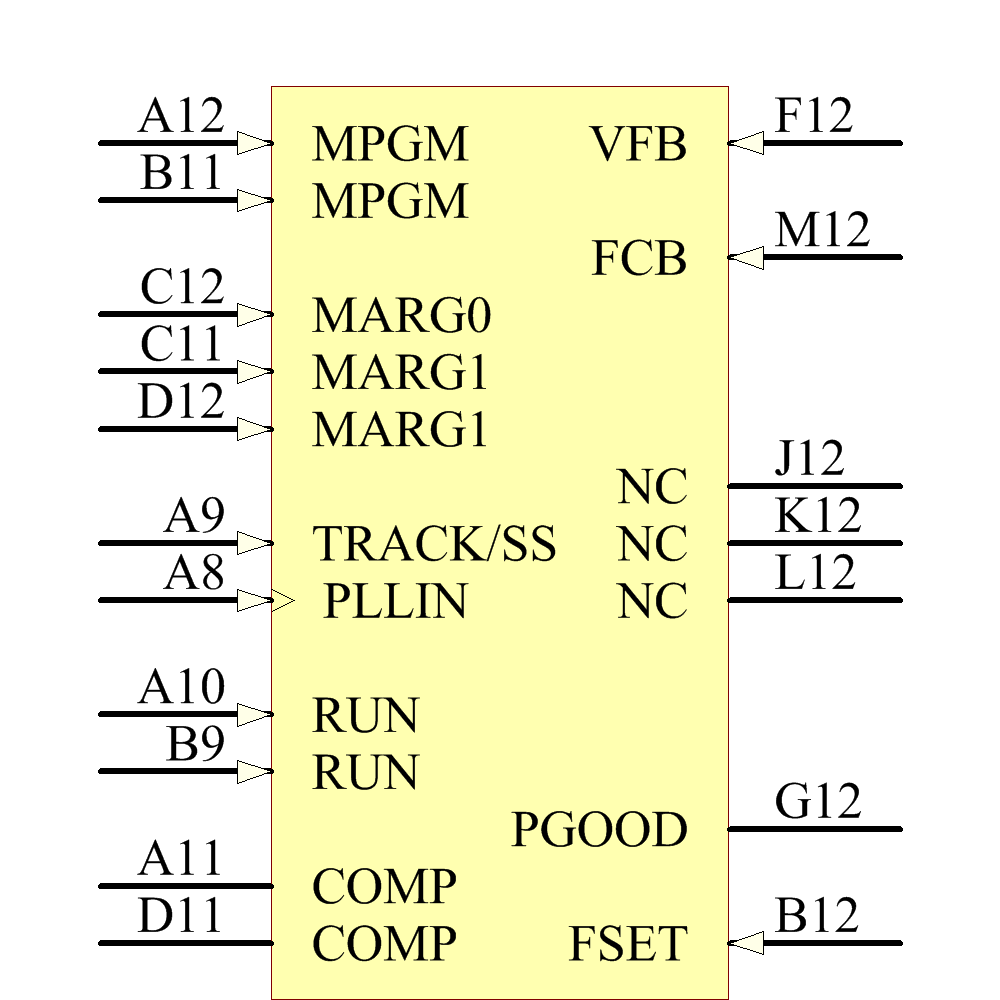 LTM4612IV#PBF Symbol - Analog Devices