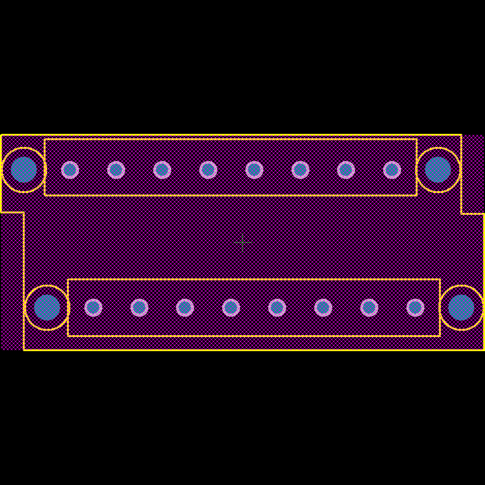 1882990000 Footprint - Weidmuller