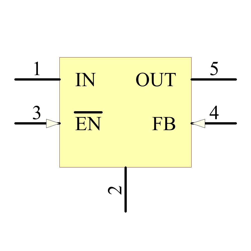 TPS76901QDBVRG4Q1 Symbol - Texas Instruments